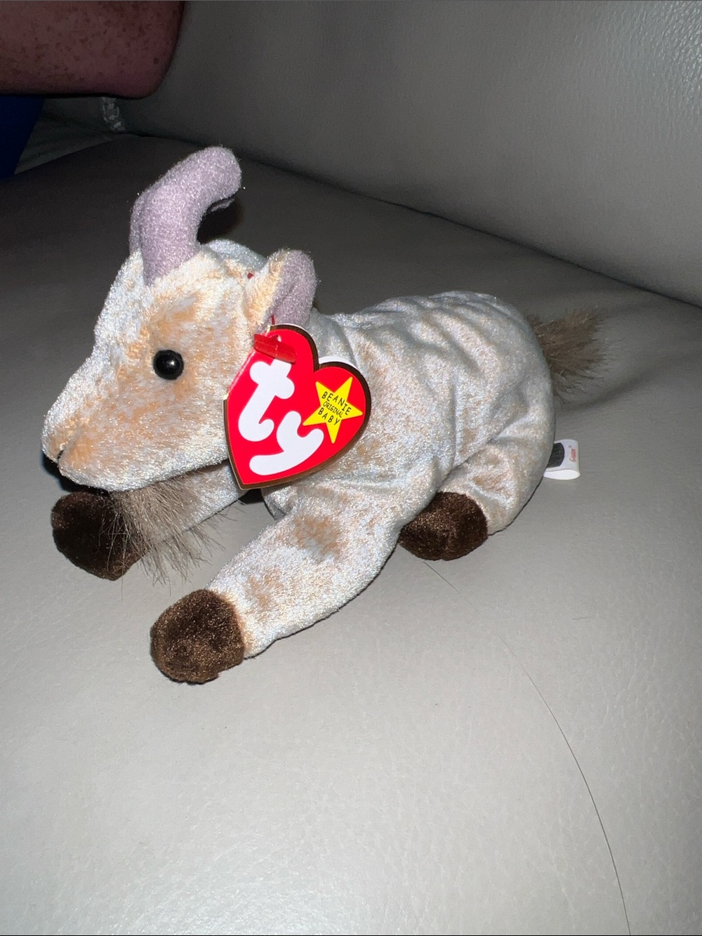 Goatee the Goat Beanie Baby Plush